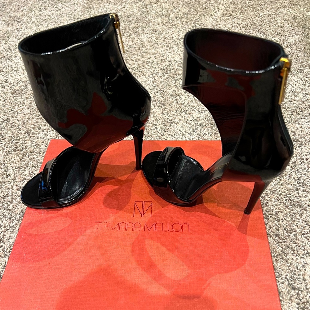 Tamara Mellon stilettos; perfect condition.